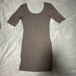 Forever 21 Gray Mini Dress size small